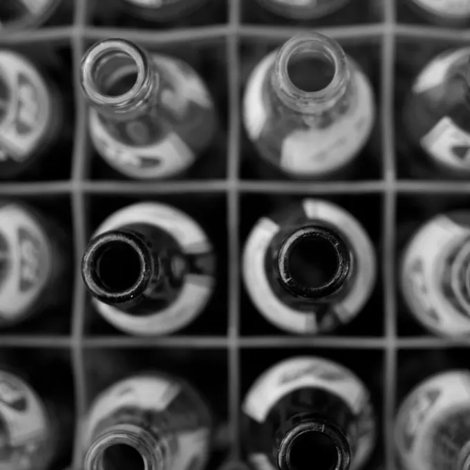 Empty Returnable Bottle Case